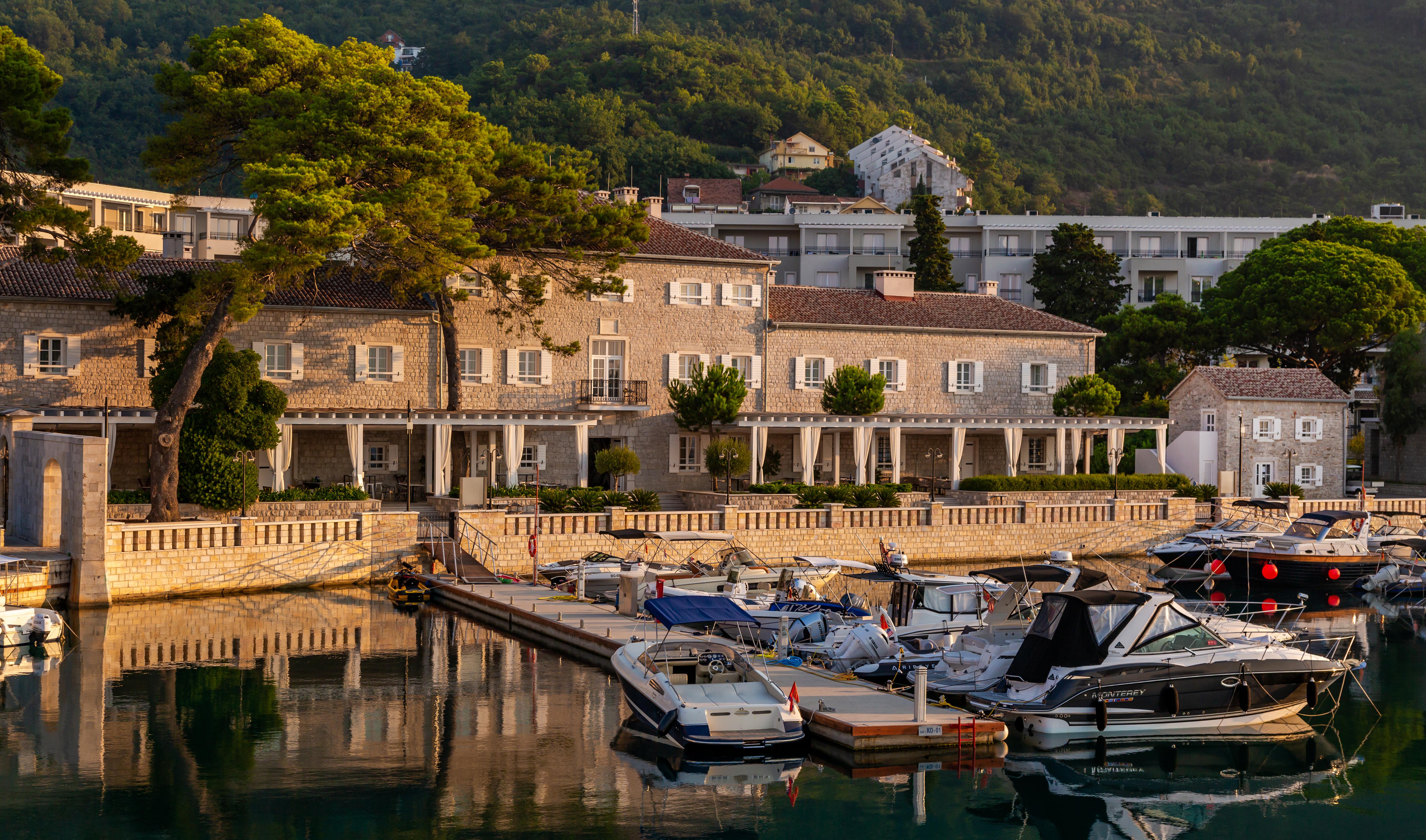 Lazure Hotel & Marina Herceg Novi Exteriör bild
