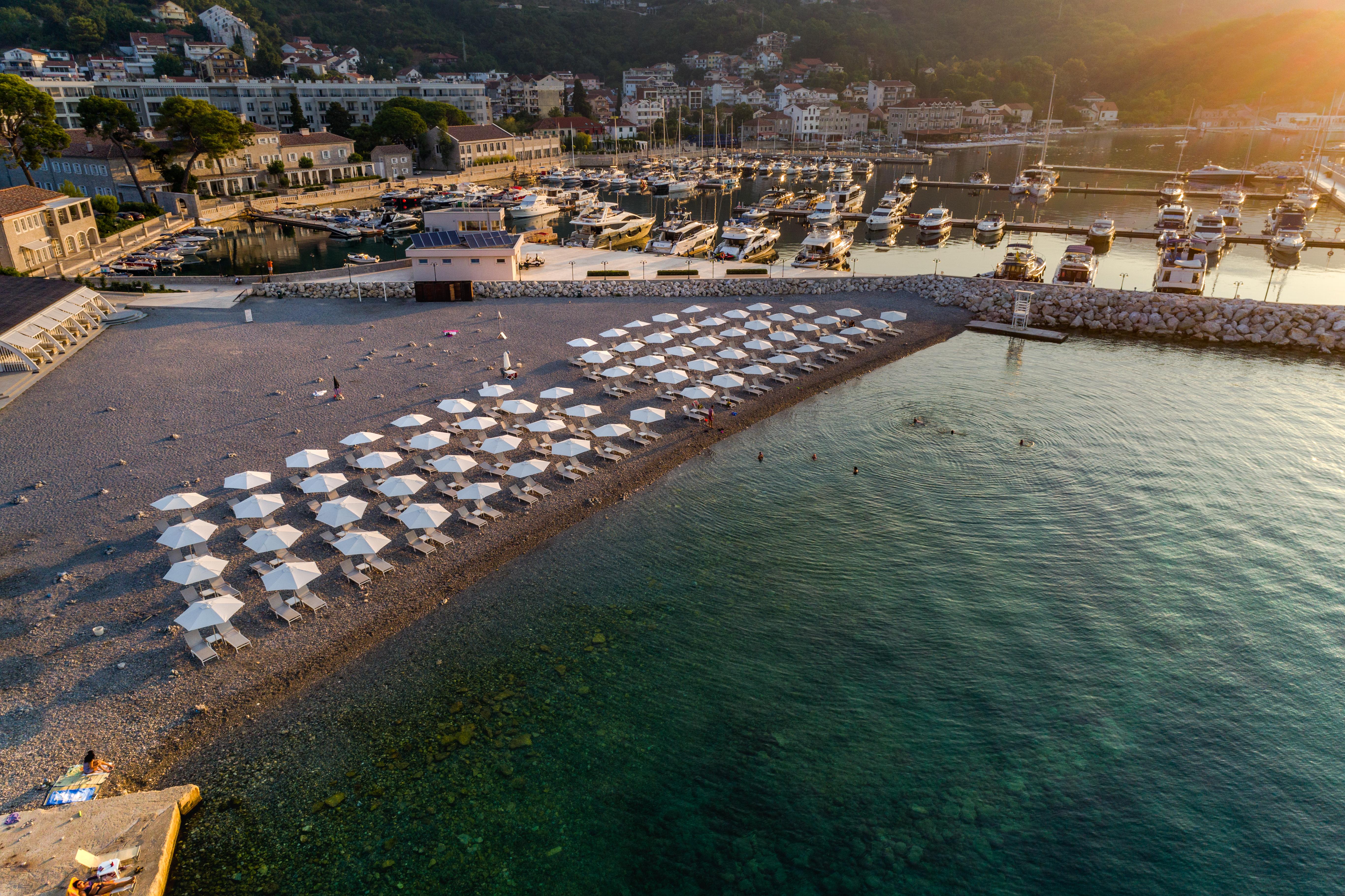 Lazure Hotel & Marina Herceg Novi Exteriör bild
